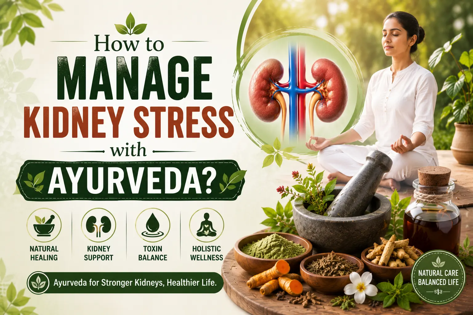 How to Manage Kidney Stress with Ayurveda? How to Manage Kidney Stress with Ayurveda?